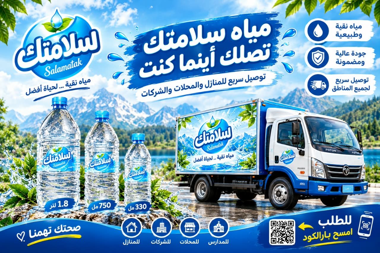 خط الإنتاج - مياه سلامتك