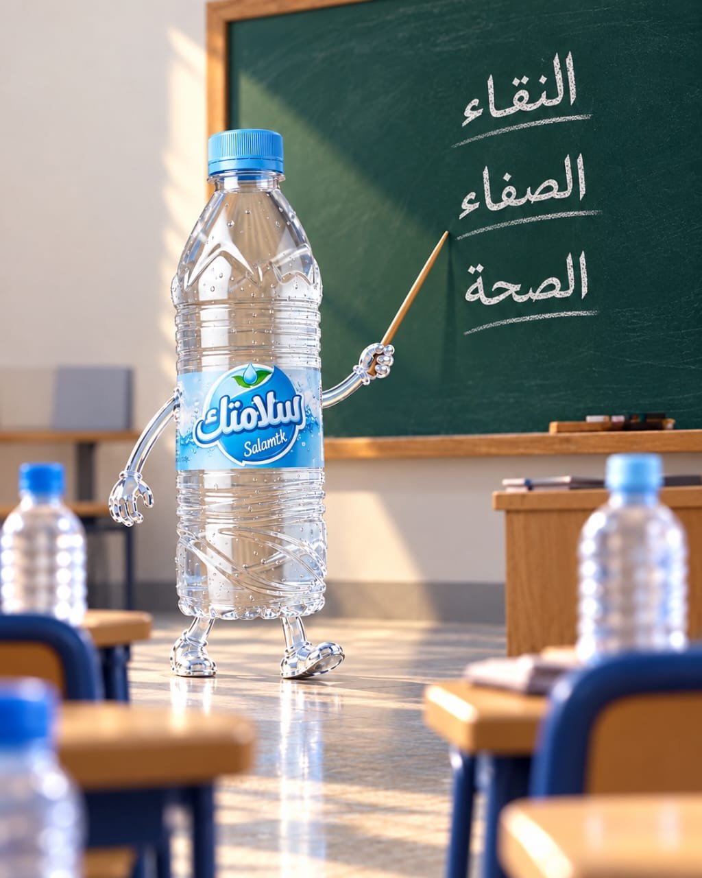 خط الإنتاج - مياه سلامتك